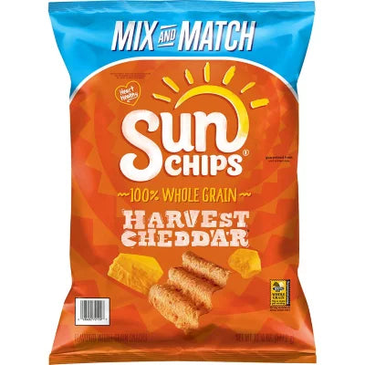 Sun Chips, Harvest Cheddar, 12.25 Oz