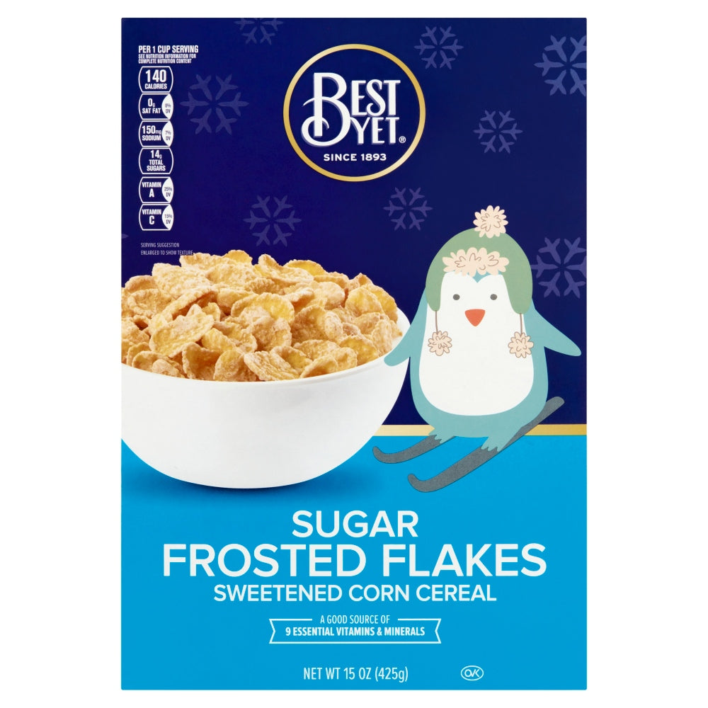 Best Yet Frosted Flakes, 15 Oz