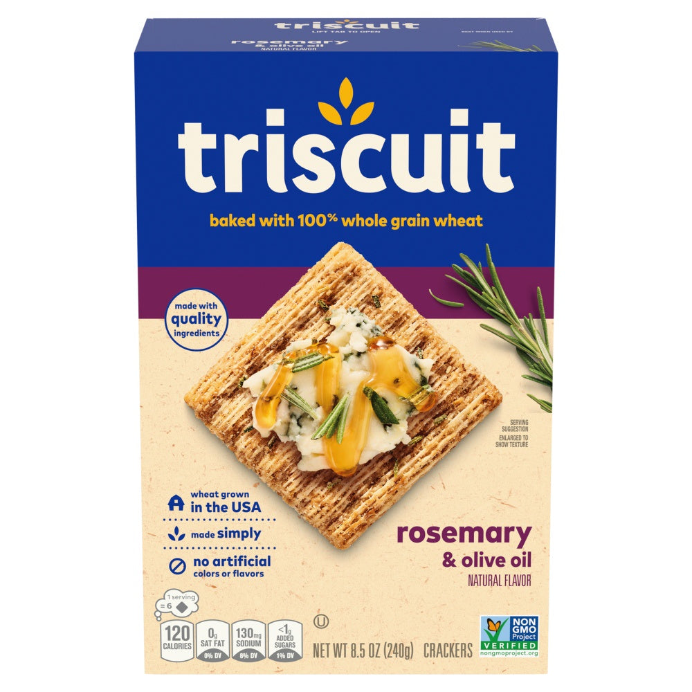 Triscuit Rosemary and Olive Oil Crackers, 8.5 Oz