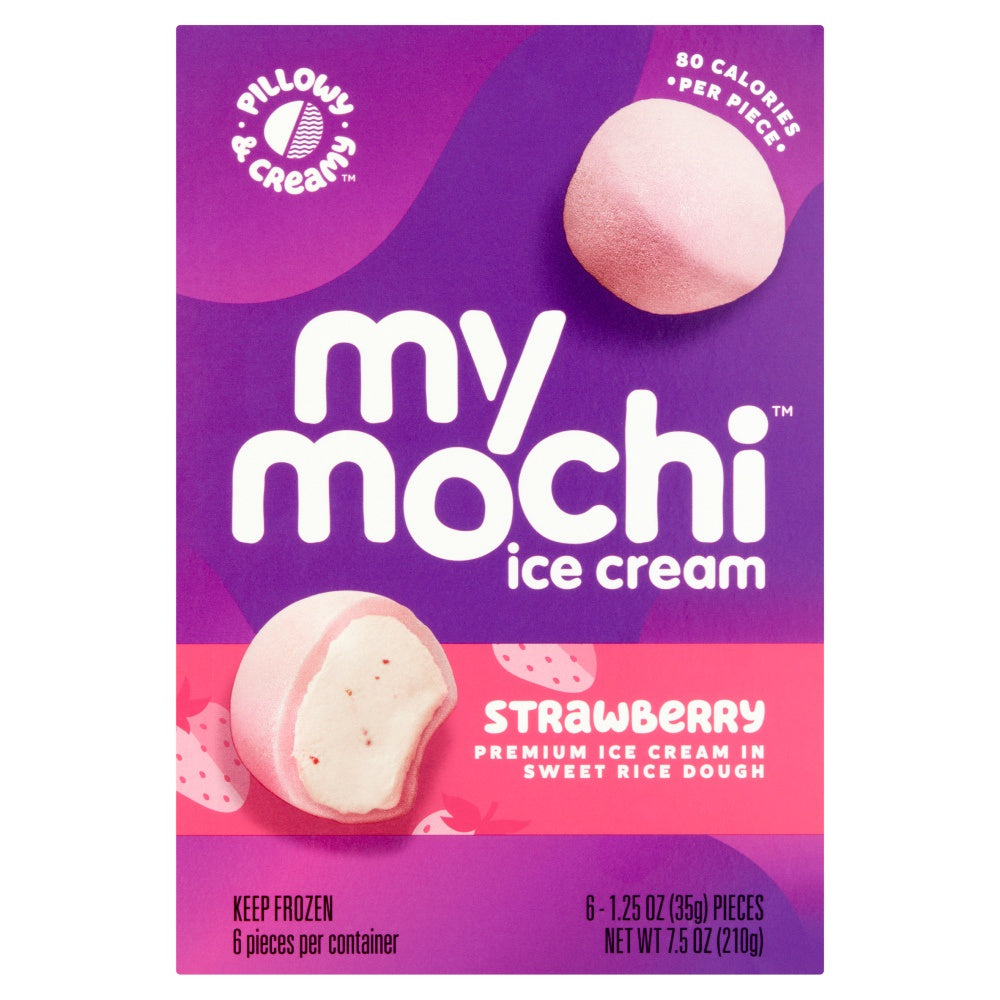 My Mochi Wild Strawberry Ice Cream, 6 Ct