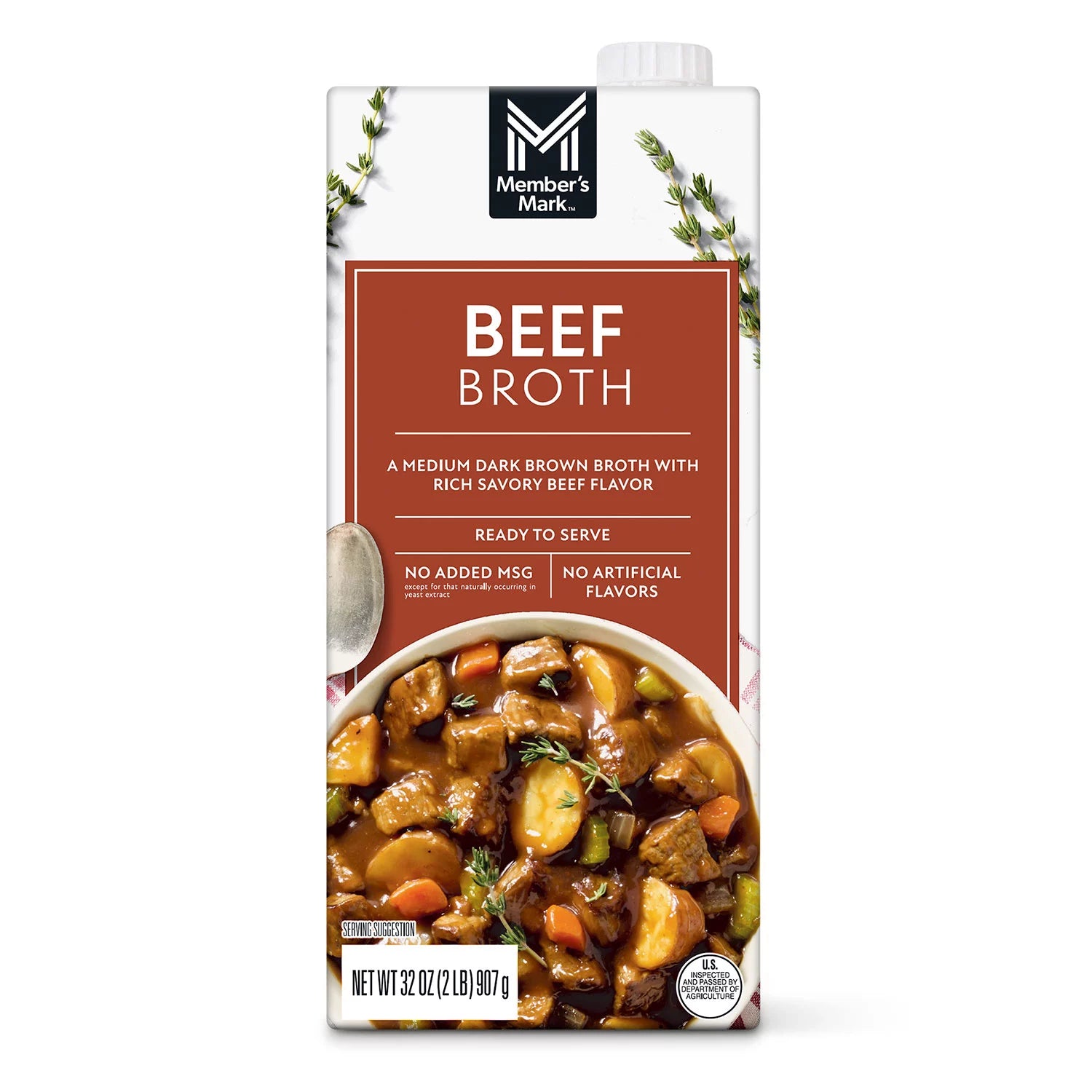 Member's Mark Beef Broth, 32 Oz