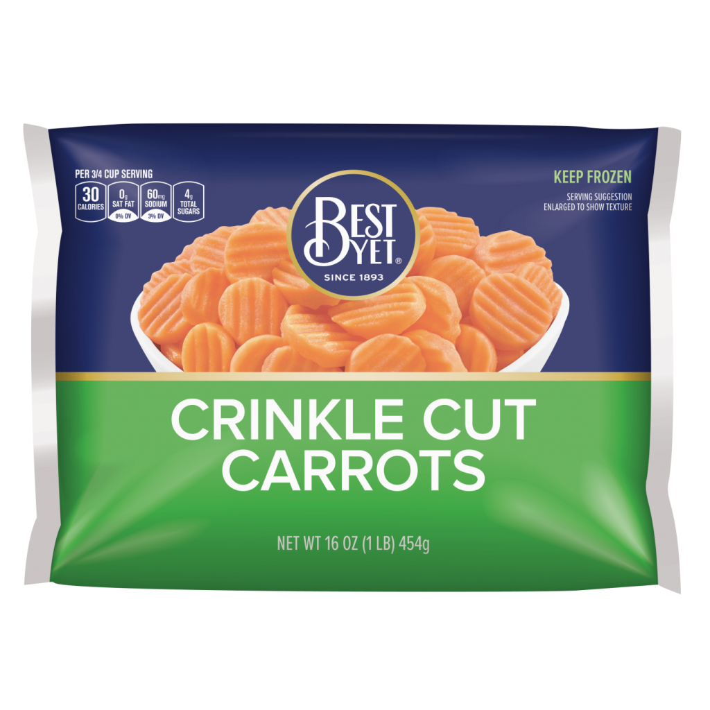 Best Yet Crinkle Cut Carrots 16oz