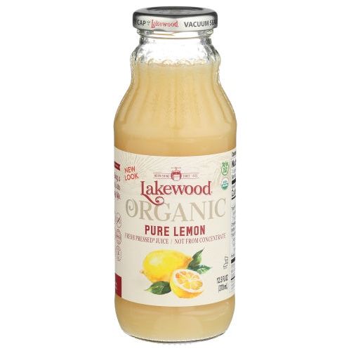 Lakewood Organic Fresh Pressed Shelf Stable Lemon Juice, 12.5 Oz