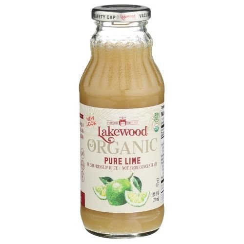 Lakewood Organic Fresh Pressed Shelf Stable Lime Juice, 12.5 Oz