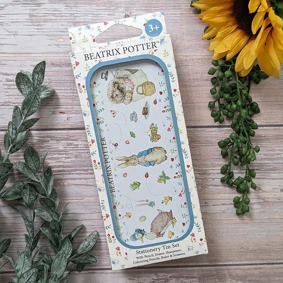 Beatrix Potter Stationery Tin Set