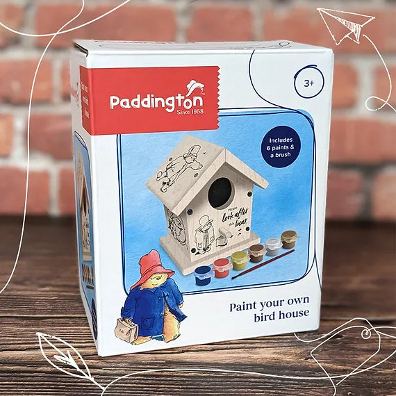 Paddington Paint your own bird house