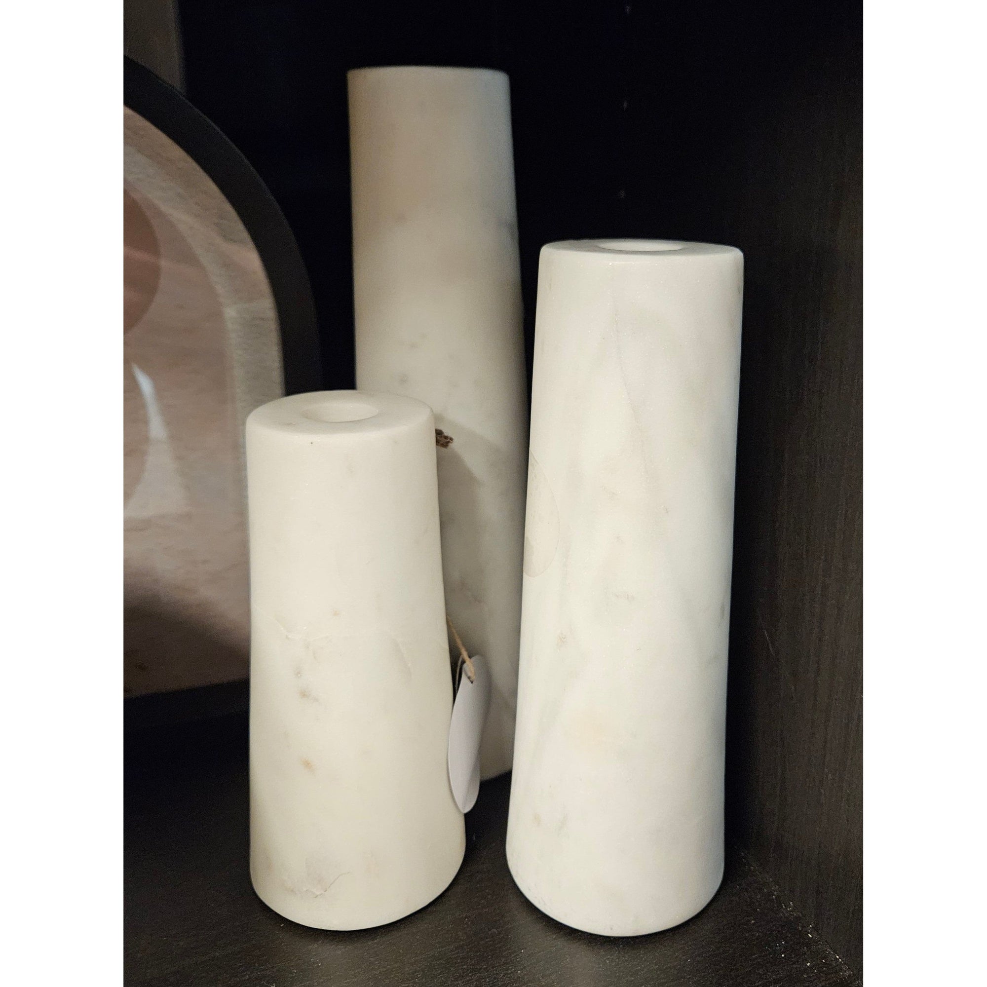 Marble Candle Tapers
