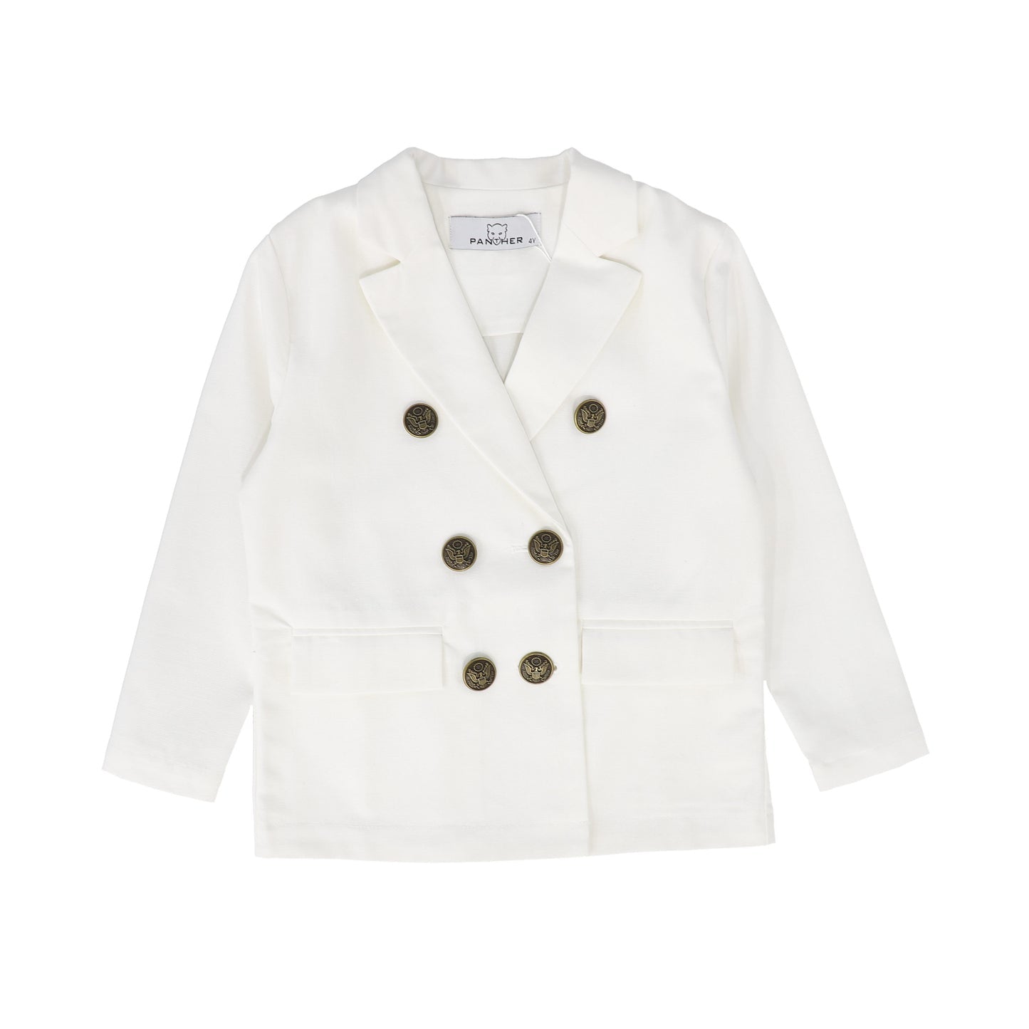 Panther White Linen Blaer - 5Y