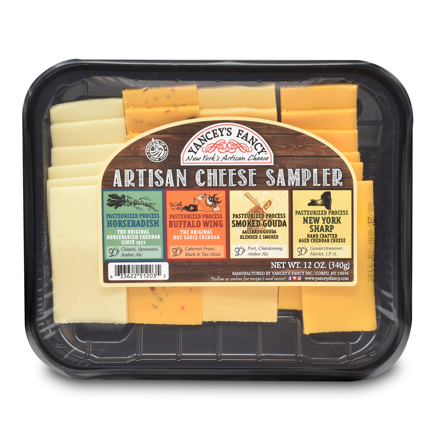 Yancey Fancy Cheese Artisan Cheese Sampler