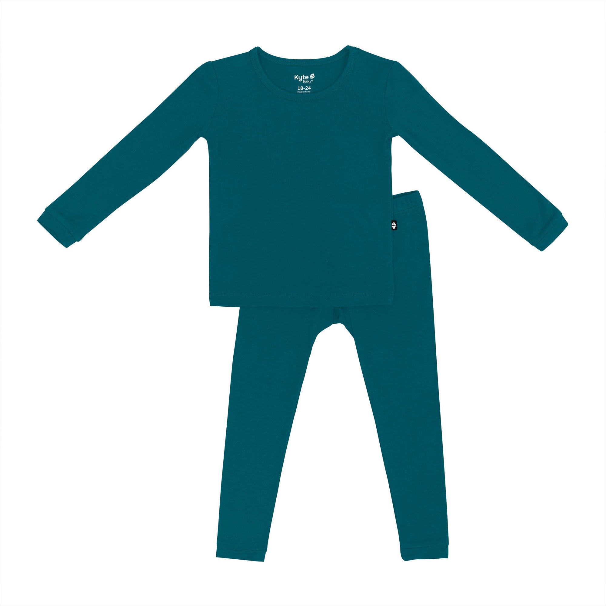 Kyte Baby Long Sleeve Pajamas in Loch / 4T