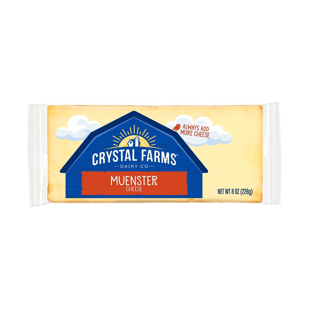 Crystal Farms Muenster Chunk, 7 Oz