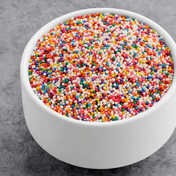 C&Co Rainbow Non-Pareils, 8 Oz