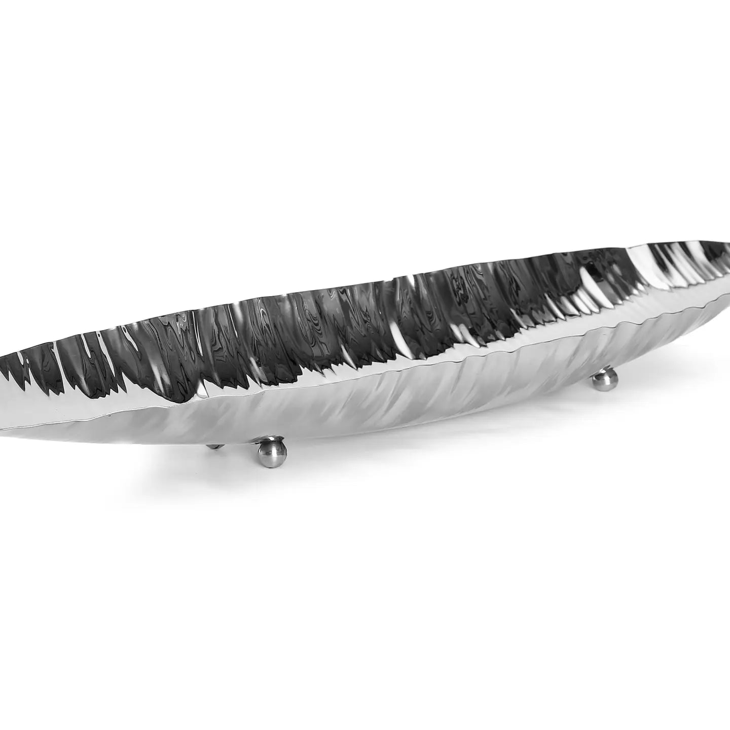 Stainless Steel Boat Dish - 20.5"L