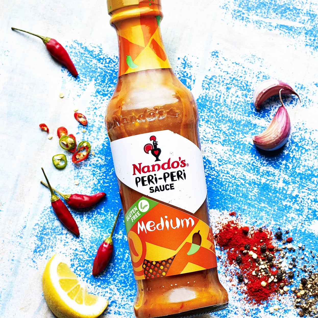 £☆£  Nando's Medium Peri-Peri Sauce, 125g