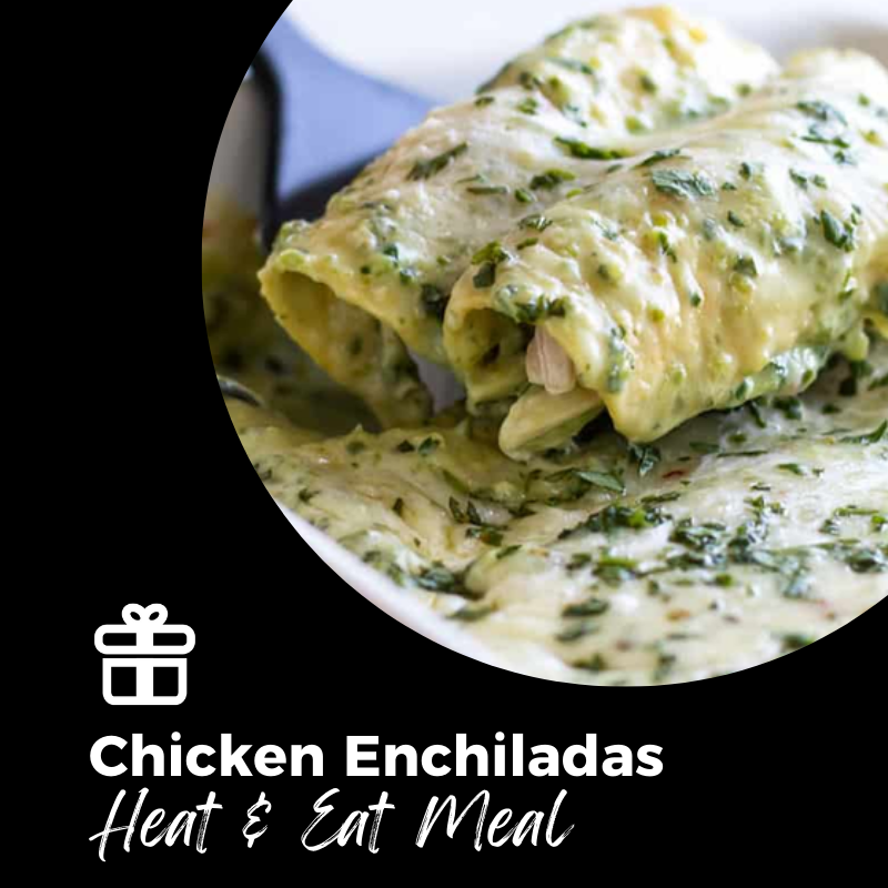 Hatch Chile & Chicken Enchiladas