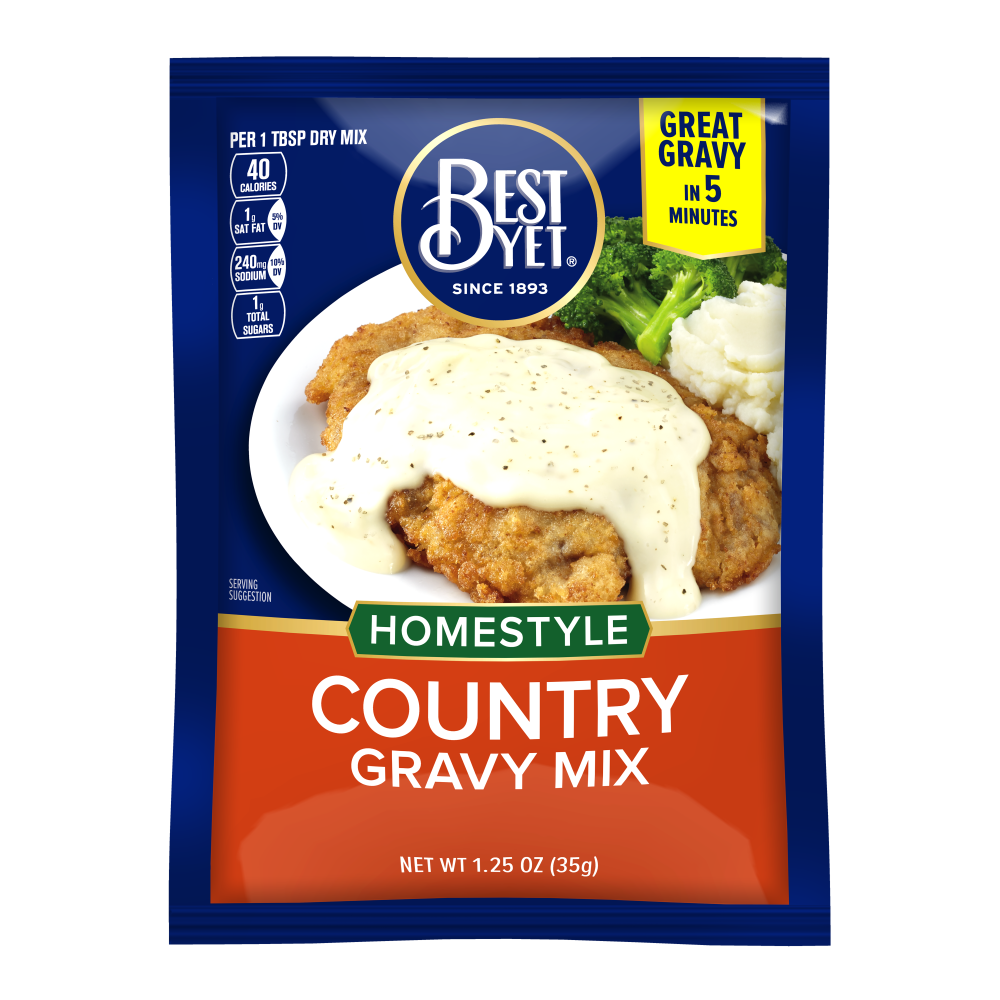 Best Yet Country Gravy Mix, 1.25 Oz