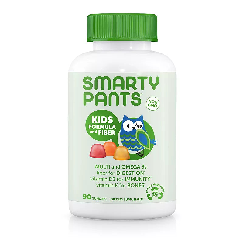 Smarty Pants Kids Multi & Fiber Gummies, 90 Ct