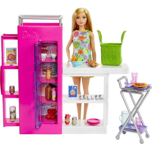 Barbie Food Pantry Playset