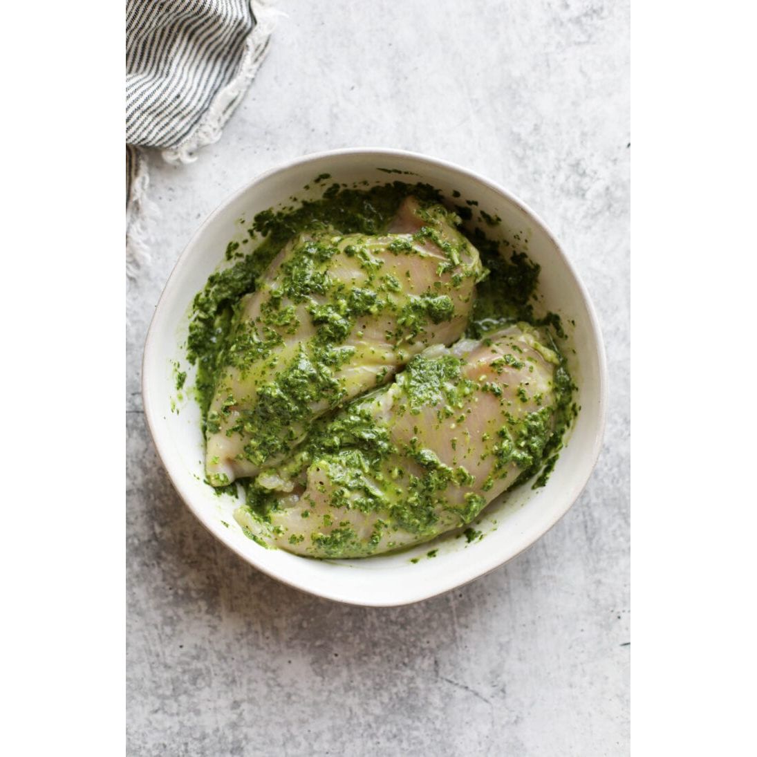 Mighty Meat Basil Pesto Marinated Chicken Breast, 1 Ct