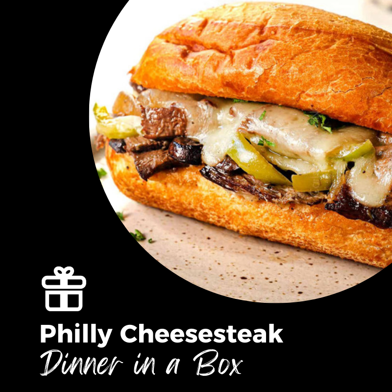 Philly Cheesesteak Dinner in a Box