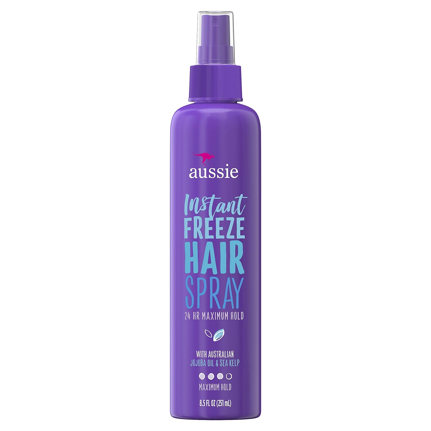 Aussie Instant Freeze Non Aerosol Hair Spray Maximum Hold, 8.5 Oz