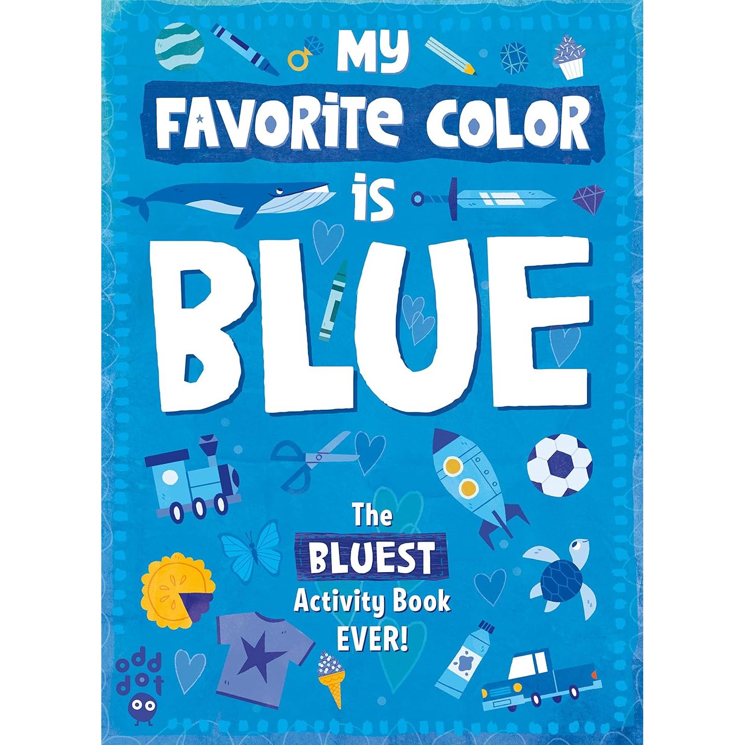 My Favorite Color is Blue Activity Book