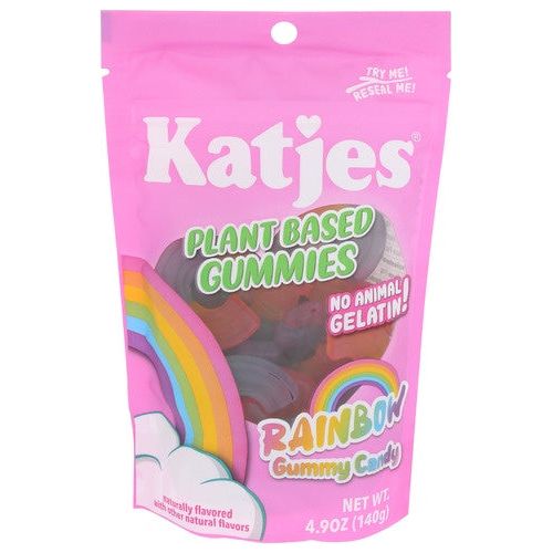 Katjes Gummi Rainbow Candy, 4.9 Oz