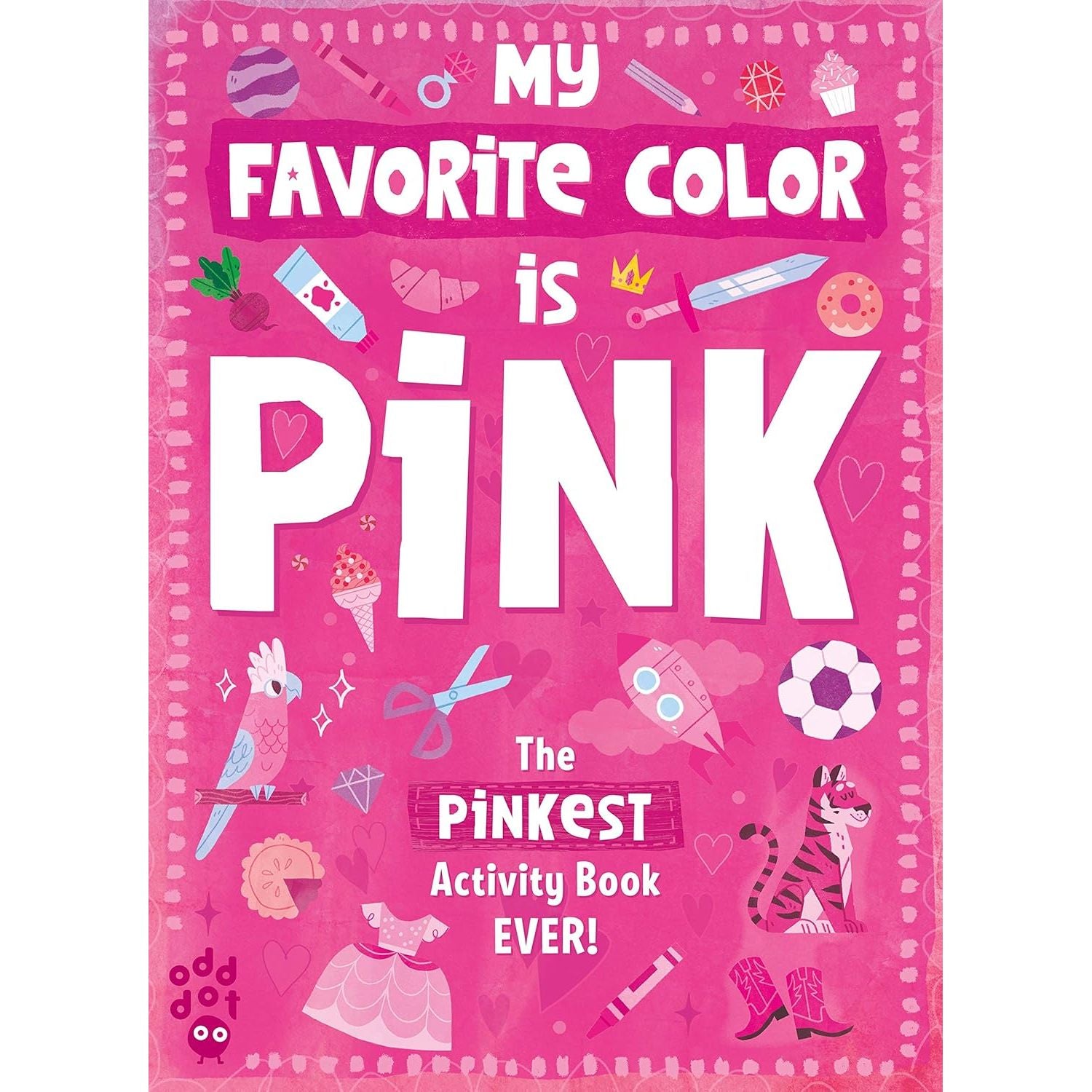 My Favorite Color is Pink Activity Book