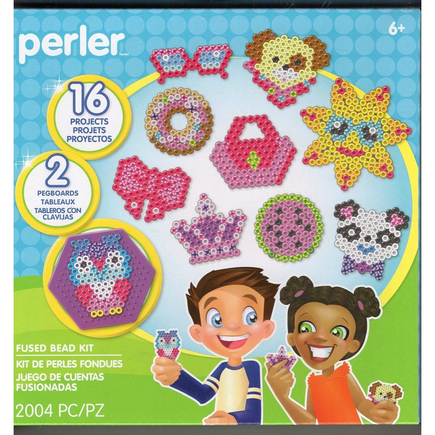 Perler Stripes Fused Bead Kit