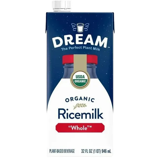 Dream Organic Whole Ricemilk, 32 Fl Oz