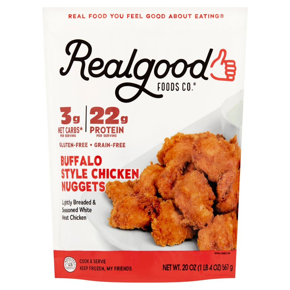 RealGood Buffalo Style Chicken Nuggets, 20 Oz