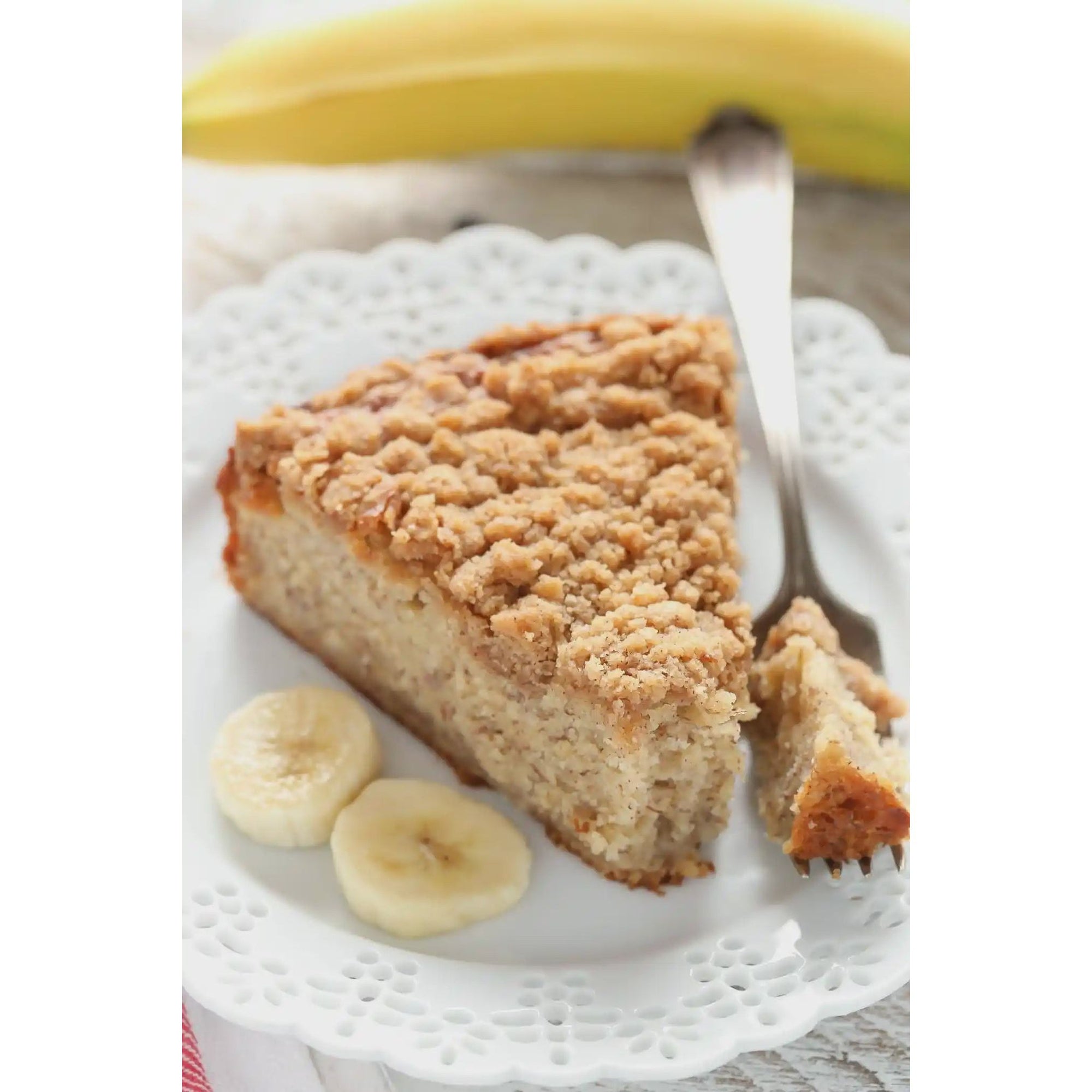 Breakfast Banana Crumb Cake, 9"