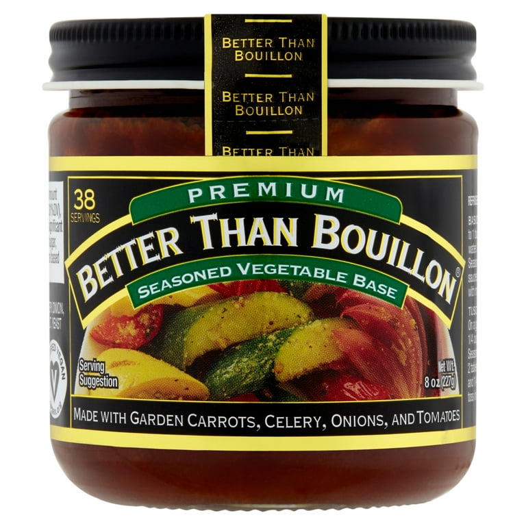 Better Than Bouillon Roasted Seasoned Vegetable Base, 8 Oz