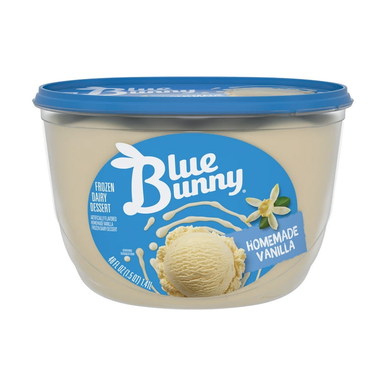 Blue Bunny Homemade Vanilla Ice Cream, 48 Oz