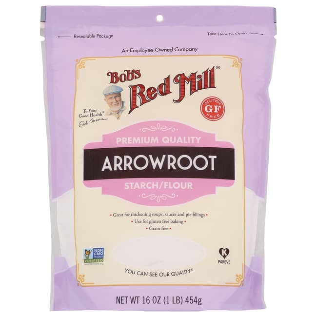 Bob's Red Mill Premium Quality Arrowroot Flour, 1 Lb