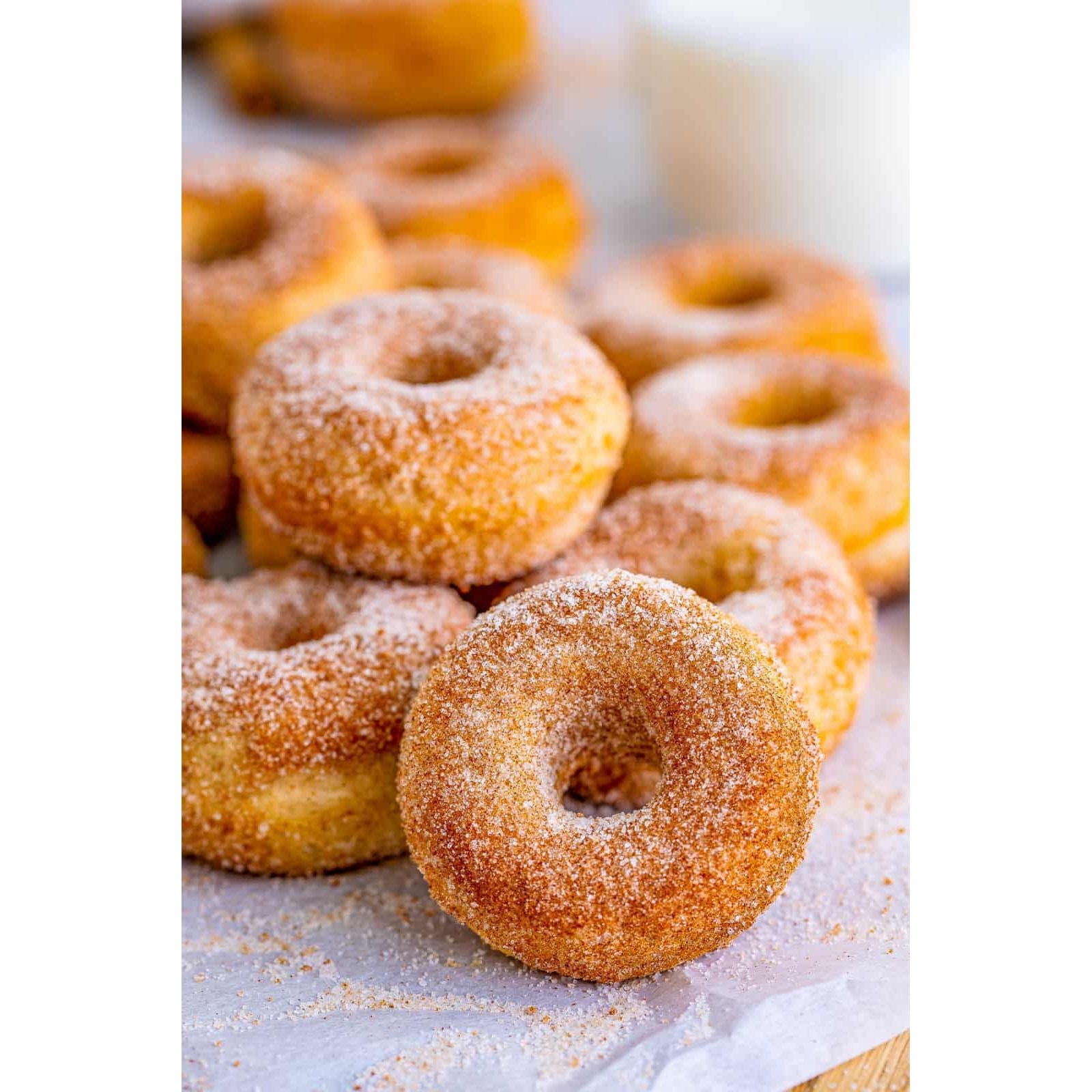 Mini Cinnamon Sugar Donuts