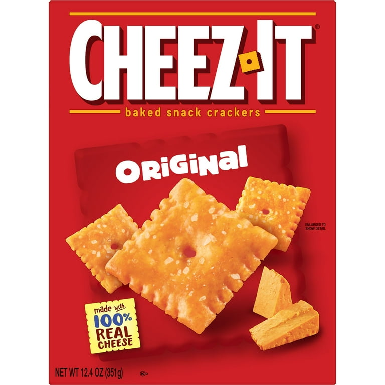 Cheez-It Original Cheese Crackers, 12.4 Oz