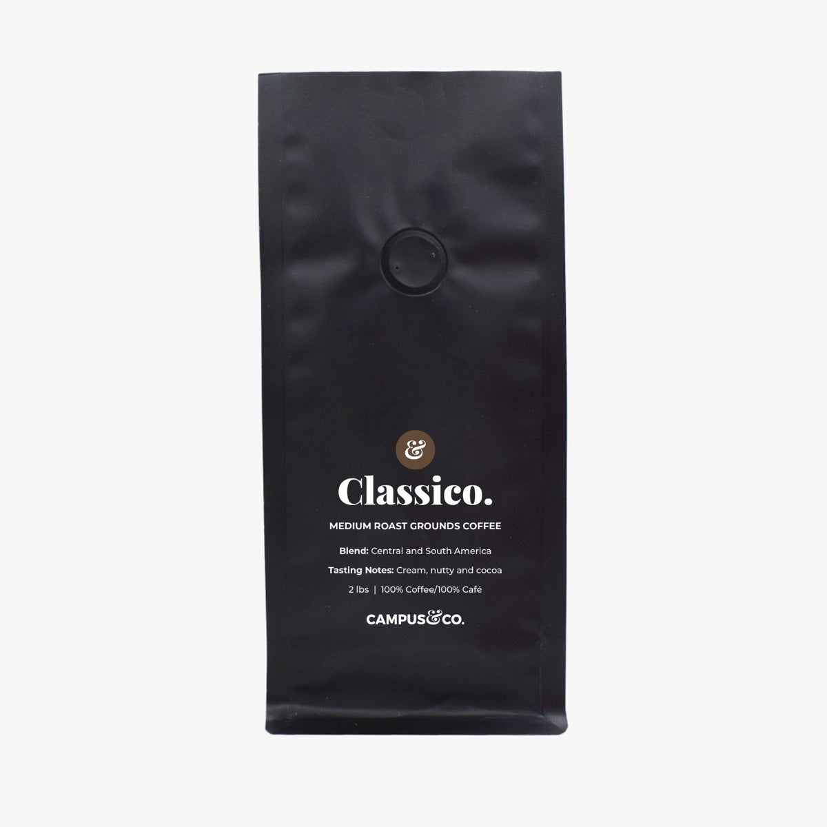 Campus & Co Classico Medium Roast Ground Coffee, 2 Lb