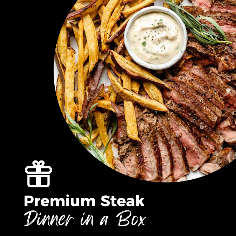 Premium Steak Dinner in a Box