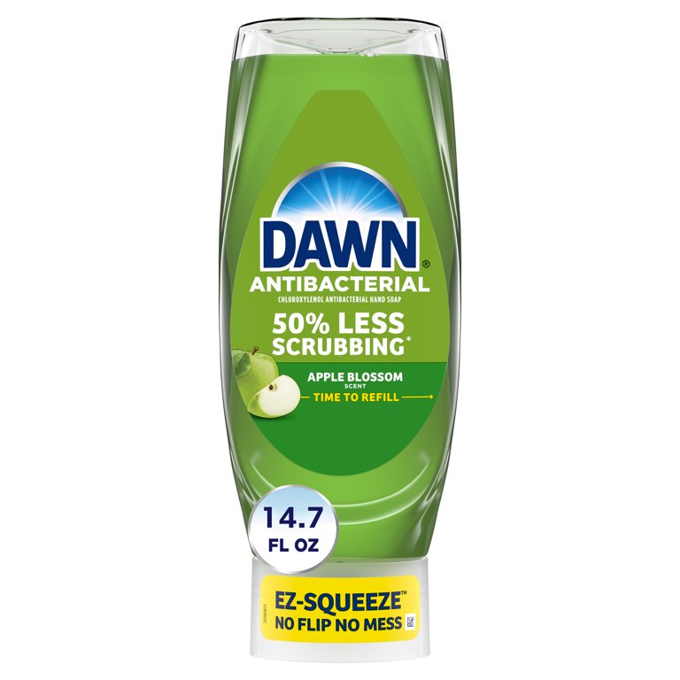 Dawn Ultra Easy Squeeze Dishwashing Liquid Apple Blossom Scent, 14.7 Oz