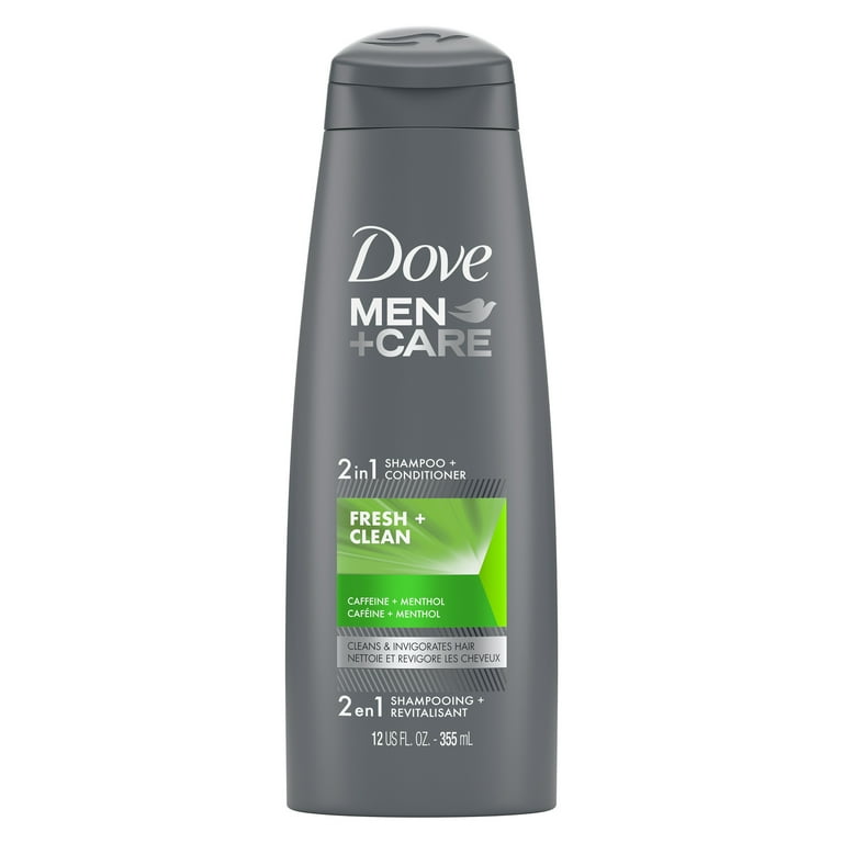 Dove Mens 2 In 1 Fresh & Clean Shampoo & Conditioner