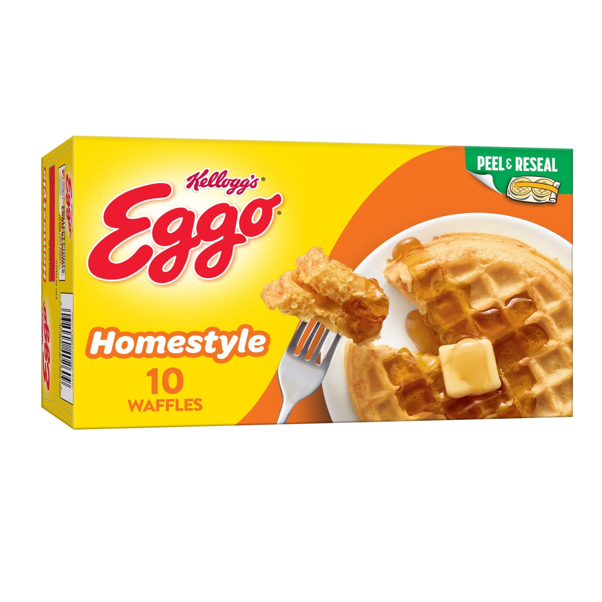 Eggo Homestyle Original Waffles, 12.3 Oz, 10 Ct