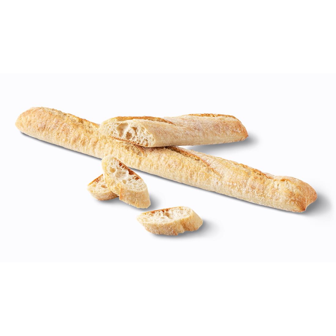 Tribeca Oven White 20-22" Unsliced Parbaked Frozen French Baguette, 10.4 Oz, 1 Ct
