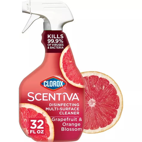 Scentiva Disinfecting Cleaner Grapefruit & Orange Blossom, 32 Oz