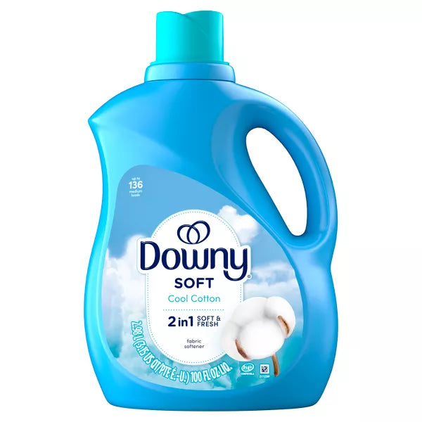 Downy Cool Cotton, 136 Loads, 100 Oz