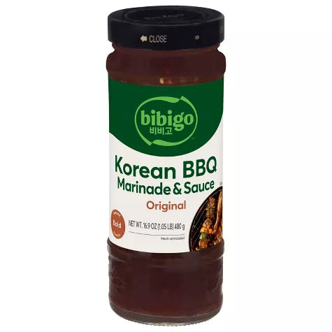 Bibigo Korean BBQ Marinade & Sauce, 16.9 Oz