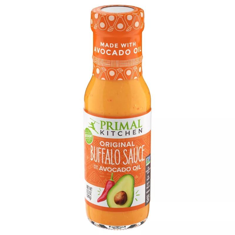 Primal Kitchen Buffalo Sauce Medium, 8.5 Oz