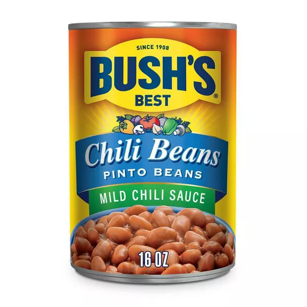 Bush's Mild Chili Beans, 16 Oz