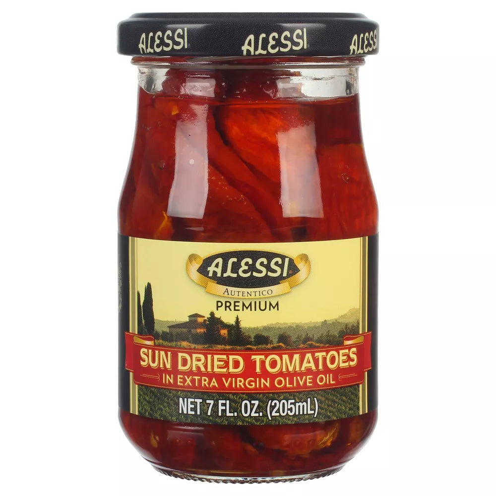 Alessi Sun Dried Tomatoes in Olive Oil, 7 Oz