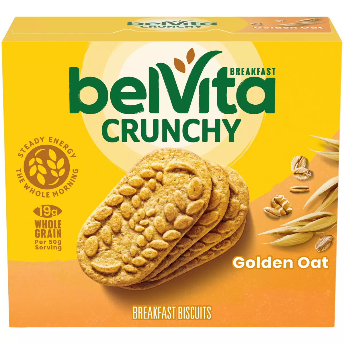 BelVita Crunchy Golden Oat Breakfast Biscuits, 8.8 Oz